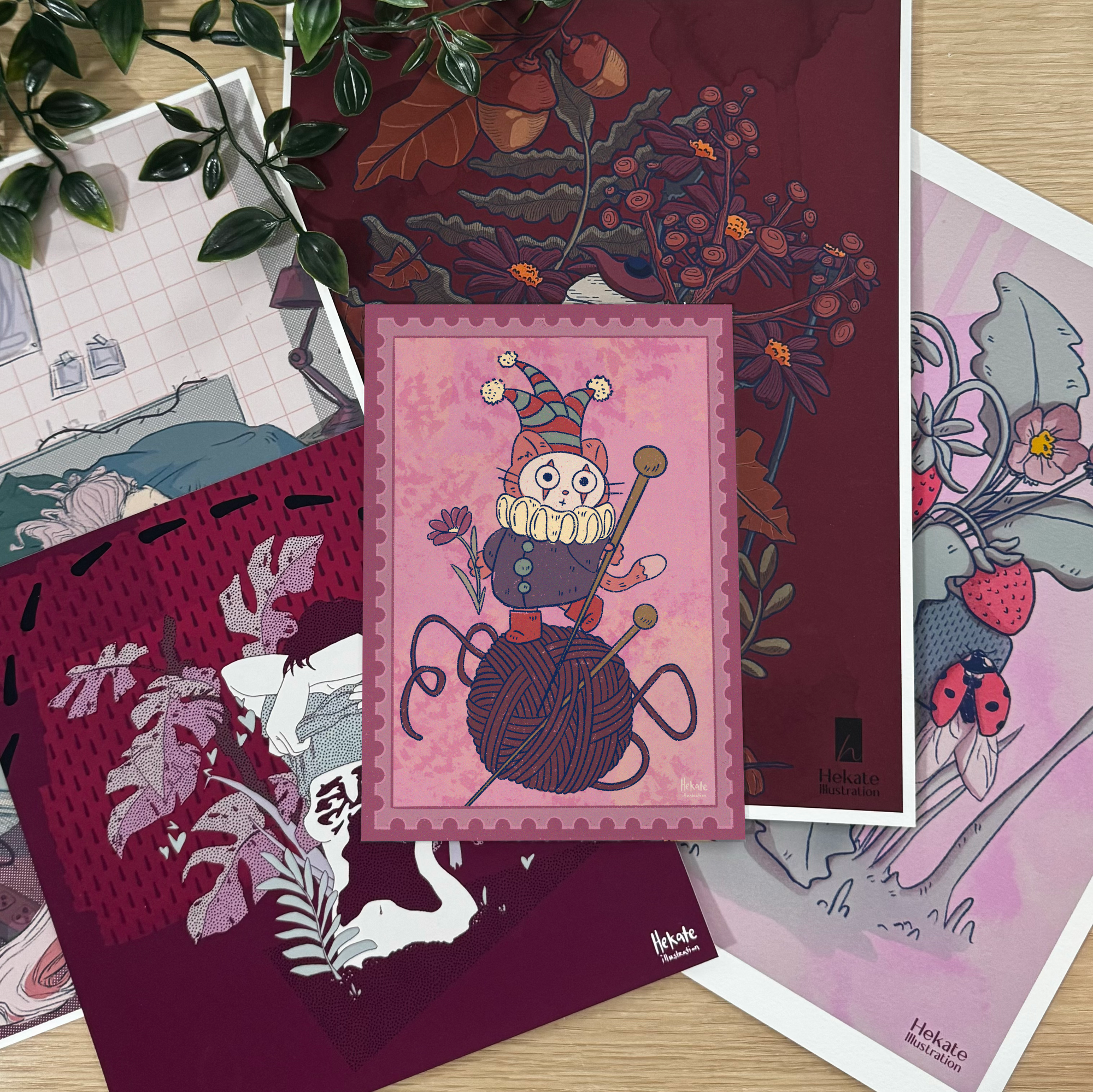 The Fool Cat | Print