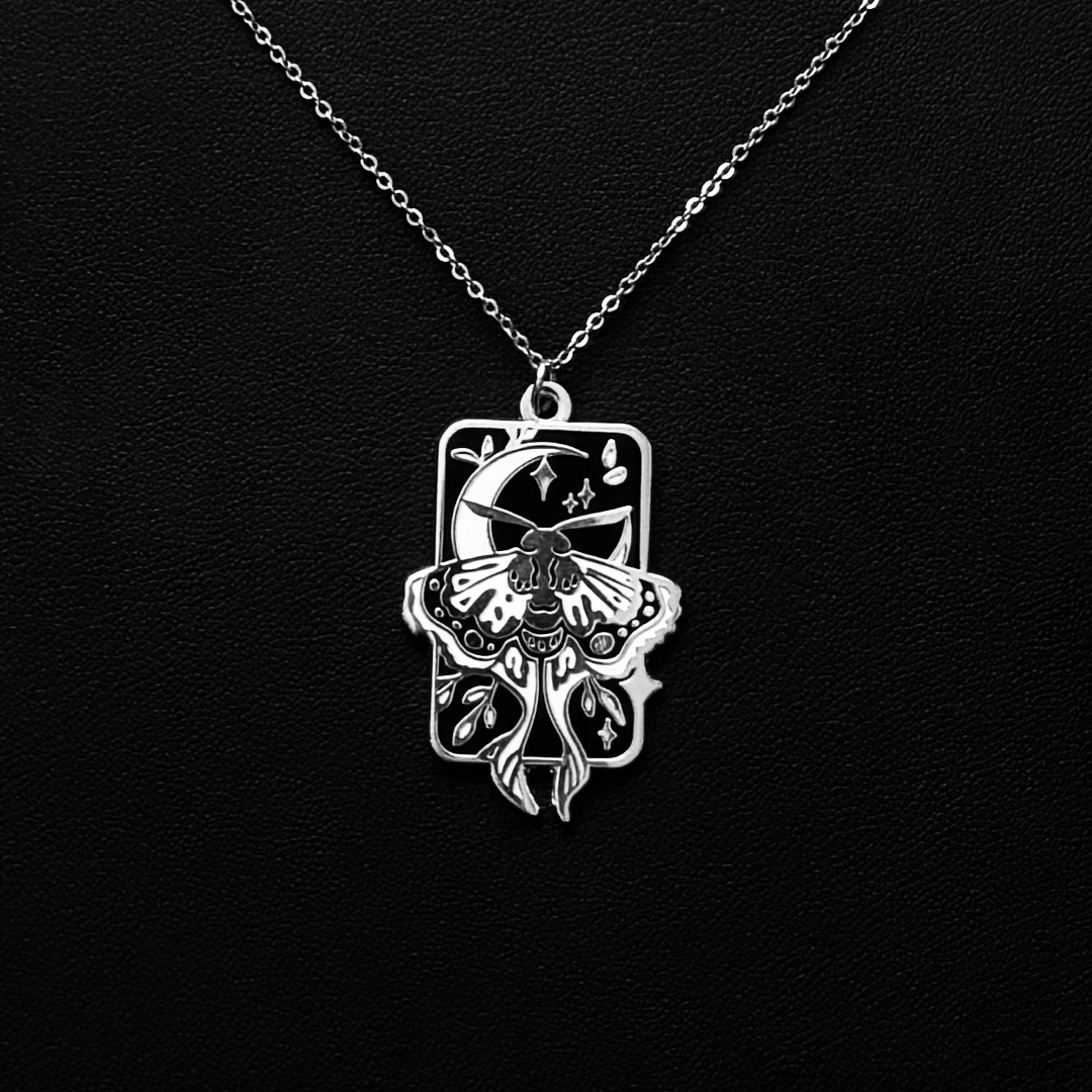 Butterfly Pendant | Enamel Necklace