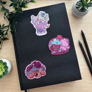 Magic Mushroom | Holographic Vinyl Stickers