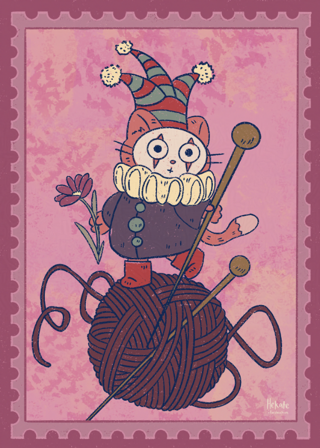 The Fool Cat | Print